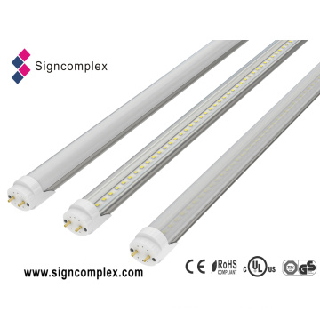 High Brightness 9W/18W/22W SMD2835 LED T8 Tube Light with UL TUV ERP Dlc CE RoHS